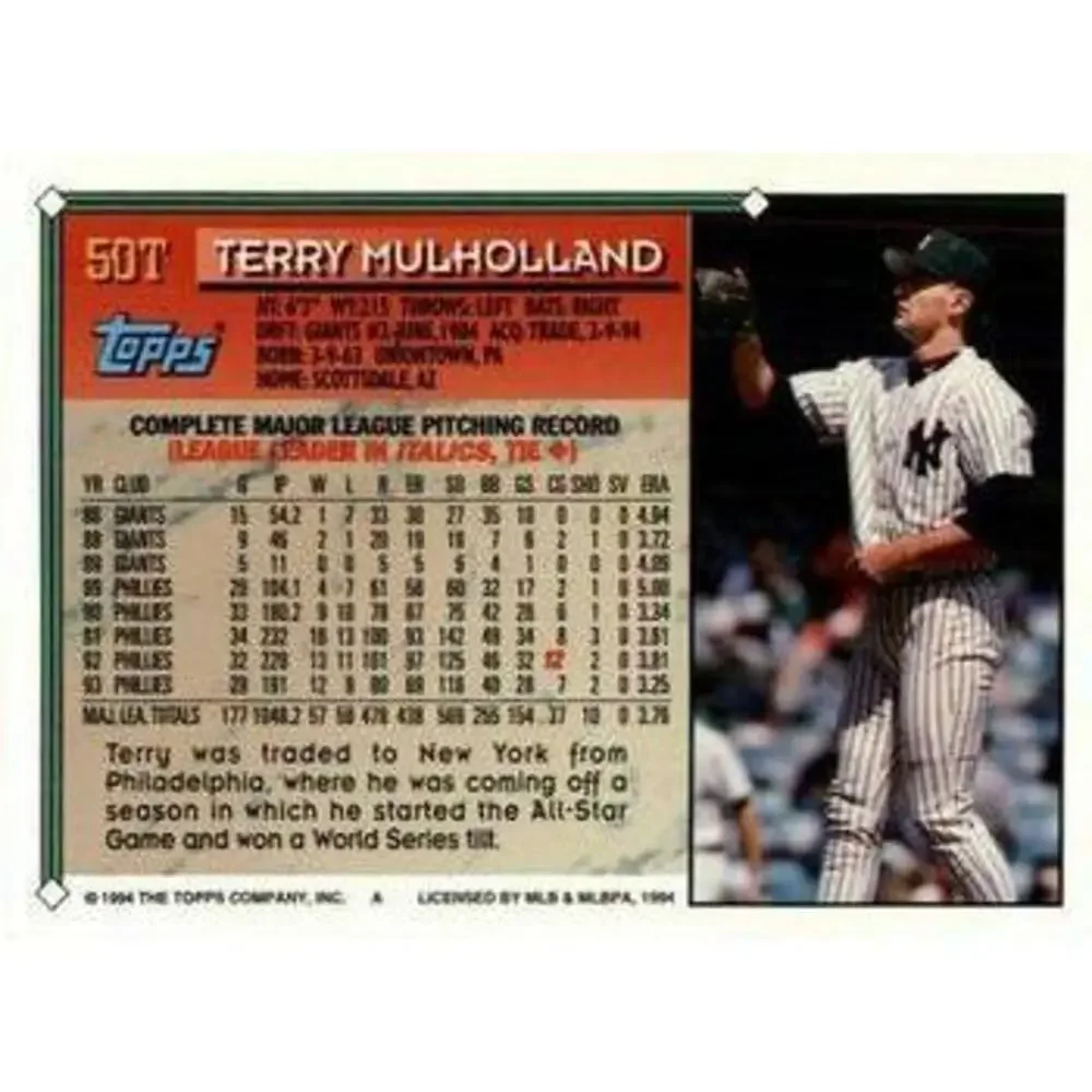 Topps 1994 traded